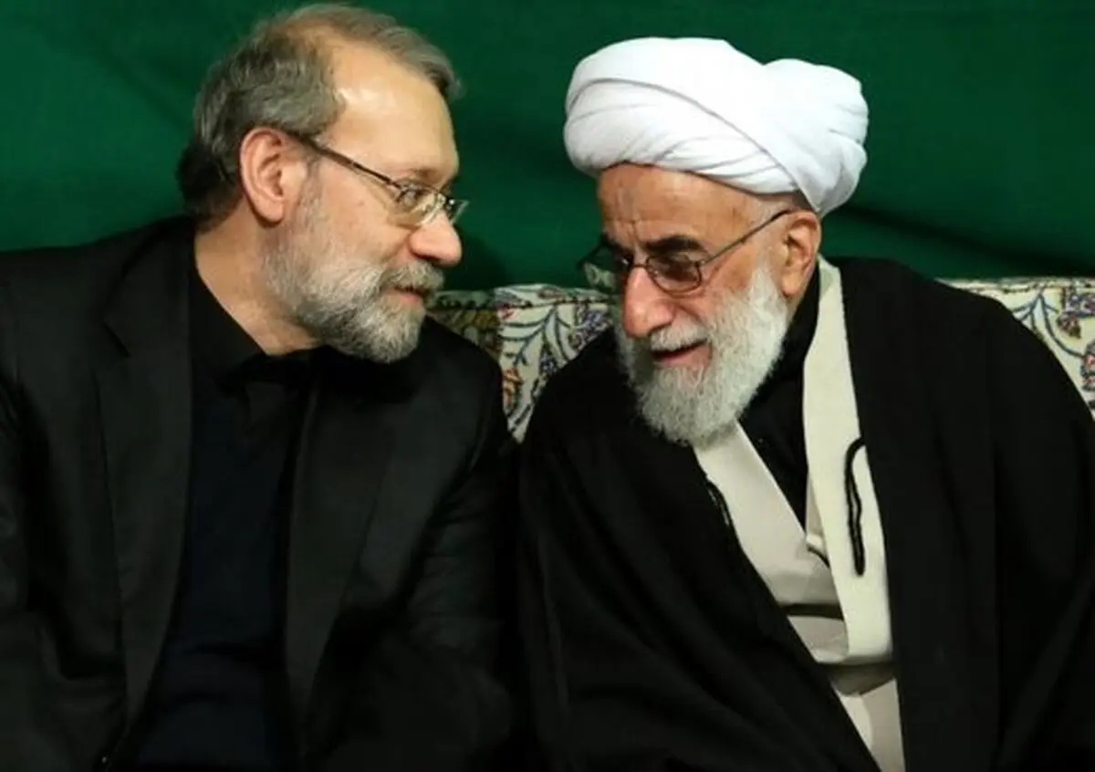 آیت‌الله جنتی و کدخدایی برای رییس مجلس آرزوی سلامتی کردند