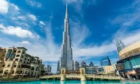 عملیات احداث بلندترین ساختمان جهان در دبی متوقف شد