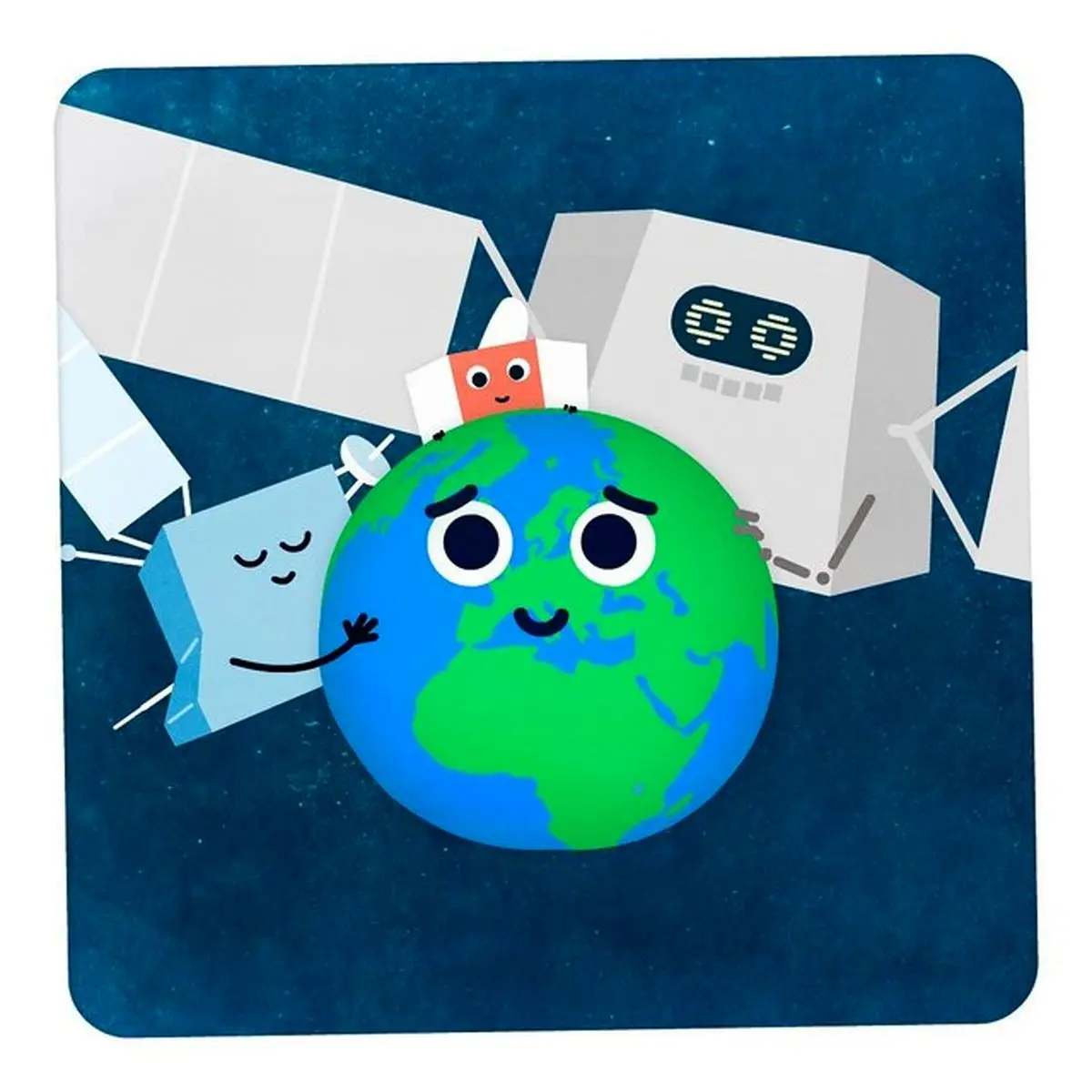 زمانی برای دست تکان دادن برای فضاپیمای "بپی کلمبو"!