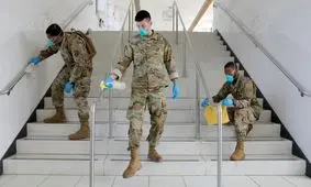 هجوم کرونا به ارتش‌های اروپا و آمریکا