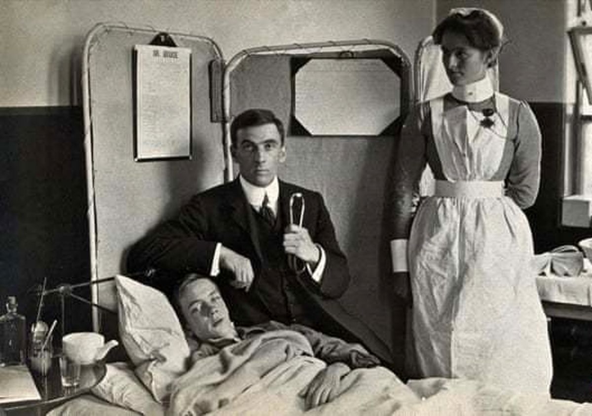 خاطرات یک پزشک از عالم‌گیری آنفلوآنزای ۱۹۱۸ در انگلستان: پرستاران تا اخرین لحظه برای نجات بیماران می‌جنگیدند