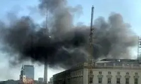 آتش‌سوزی در کاخ سلطنتی برلین