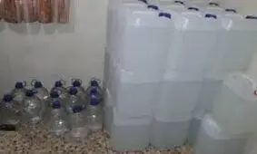 کشف یک هزار و 760 ليتر الکل قاچاق در خرمشهر