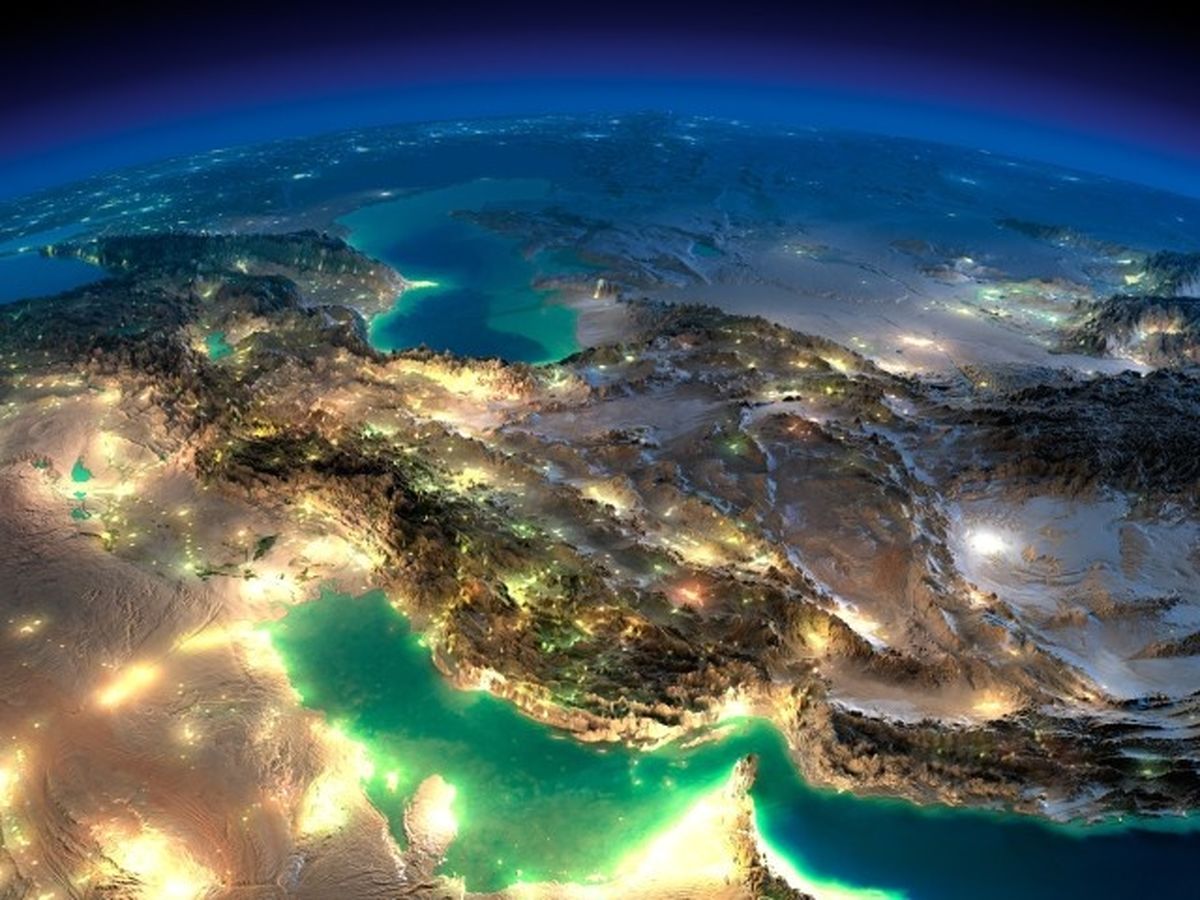 کدام مناطق شهری ایران در شب از فضا نورانی‌تر دیده می‌شود؟