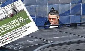 رونالدو از قرنطینه خارج و پا به توپ شد/عکس