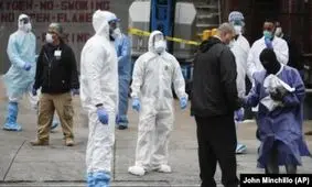 رکورد جهانی مرگ بر اثر کرونا به آمریکا رسید، ۲ هزار فوت در یک روز