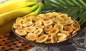 طرز تهیه چیپس موز
