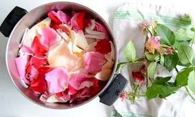 طرز تهیه گلاب گیری در خانه