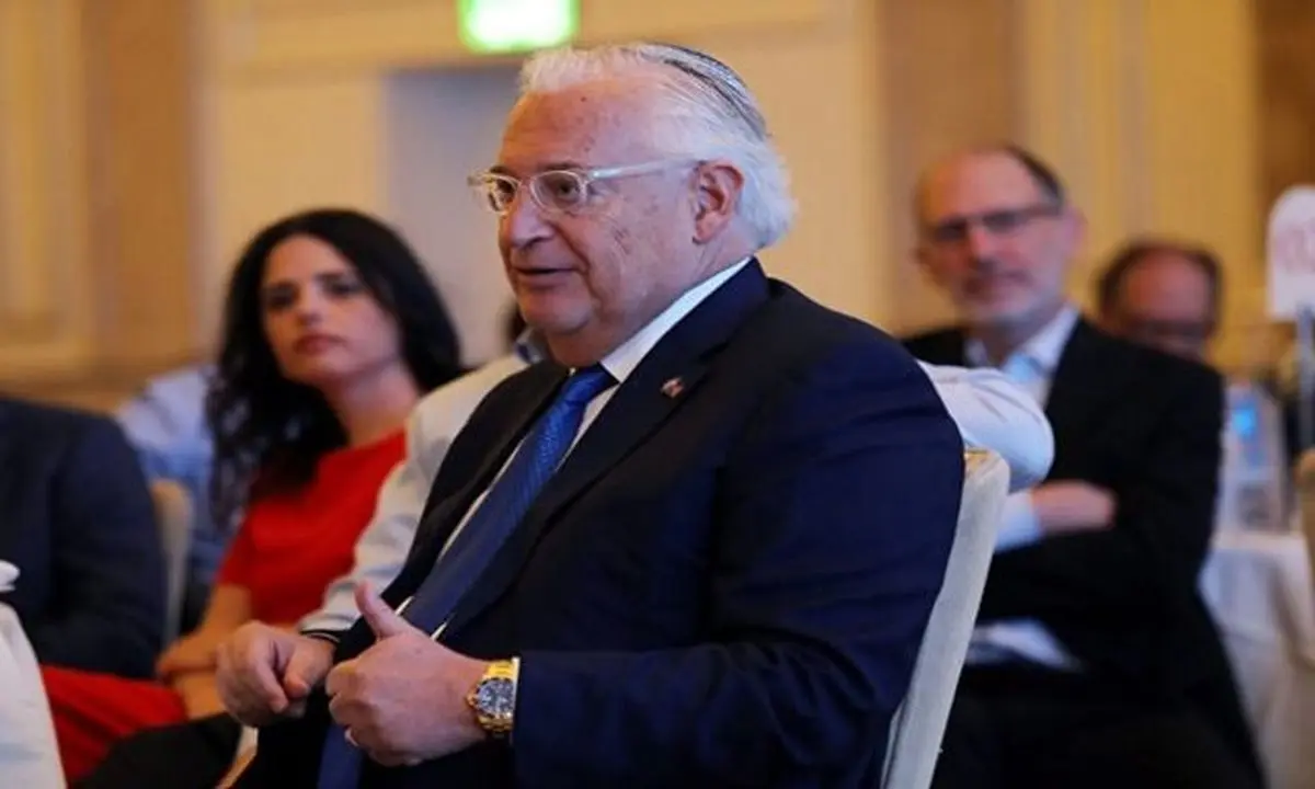 سفیر آمریکا در نیایش یهودیان در قدس اشغالی شرکت کرد