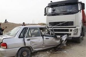 تصادف پراید در جاده ماهشهر 2 کشته داد