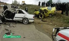 سانحه رانندگی در تکاب!