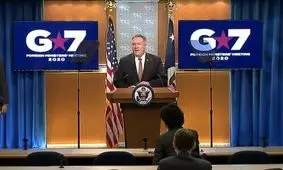 پمپئو در اوج گسترش کرونا: فشار حداکثری بر ایران ادامه می‌یابد