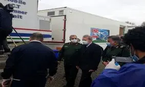 بازدید رئیس مجلس از نمایشگاه دفاع بیولوژیک سپاه