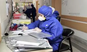 تصویری تلخ از استراحت کادر درمان / ماجرای استفاده از پوشک توسط برخی از پرستاران خانم + عکس