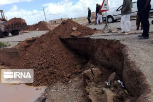 بارش باران ۴۰ میلیارد ریال به جاده‌های خراسان رضوی خسارت زد