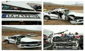 چهار کشته در تصادف پراید و پژو