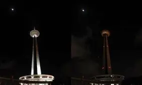 برج میلاد خاموش می‌شود