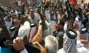 تجمع مسلح عشایر برای مقابله با کودتای آمریکا