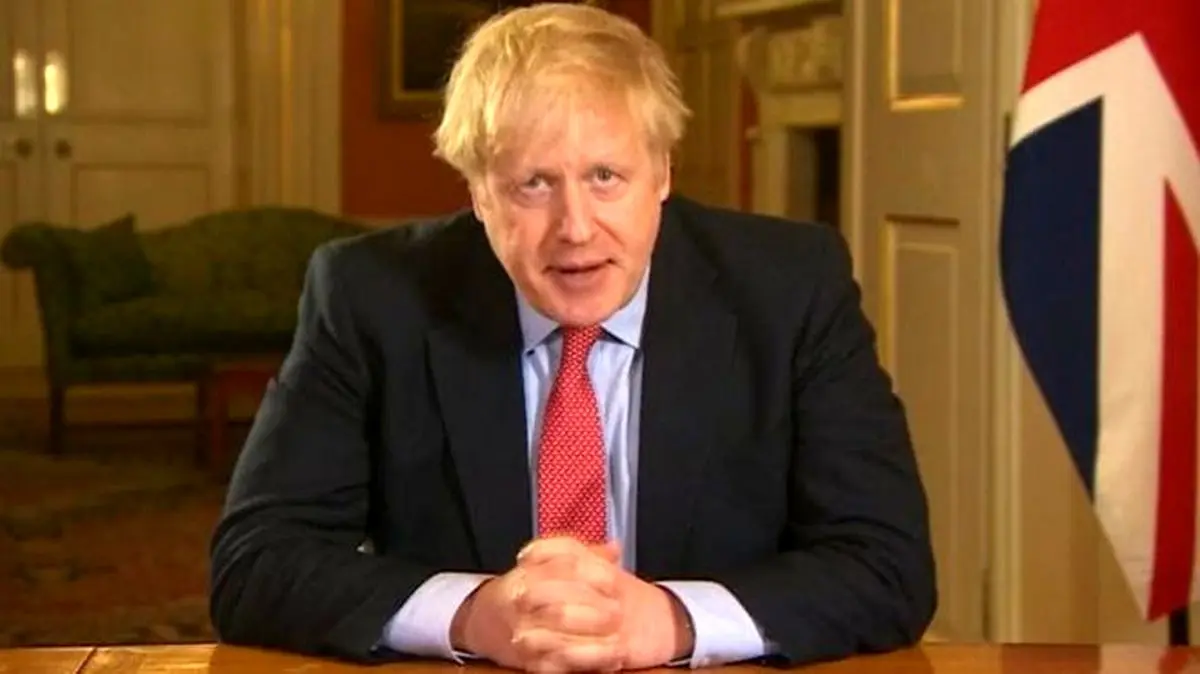 بوریس جانسون نخست وزیر بریتانیا کرونا دارد