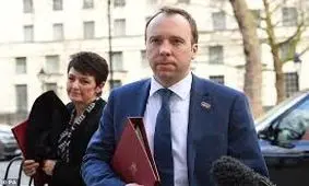 پس از جانسون، تست کرونای وزیر بهداشت انگلیس مثبت شد