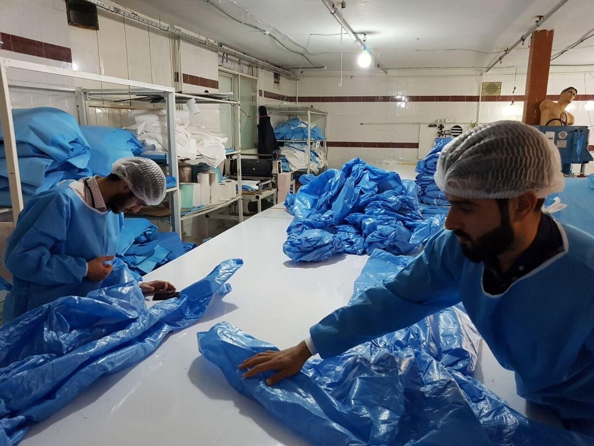 تولید روزانه حدود 200 هزار ماسک در شهرک‌ها و نواحی صنعتی خراسان رضوی