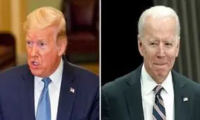 نظرسنجی| پیشتازی 9 درصدی بایدن در برابر ترامپ