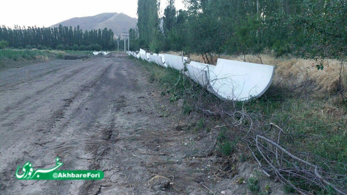 آب سد بویلاپوش در زمین های زراعی دردسر ساز است !