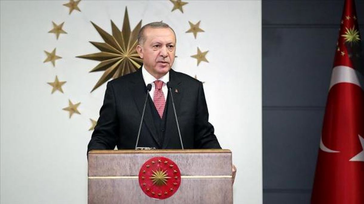 اردوغان حقوق 7 ماه خود را به کمپین همبستگی ملی اهدا کرد