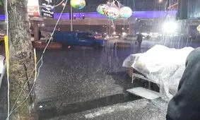 بارش تگرگ در خوزستان پیش‌بینی می شود