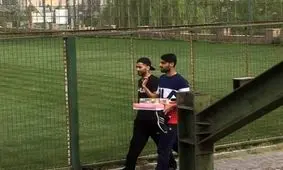 شیرینی آقای گل طارمی در تمرین پرسپولیس