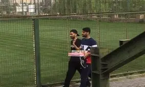 شیرینی آقای گل طارمی در تمرین پرسپولیس