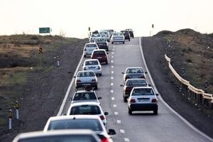 تردد در جاده‌های کشور به طور بی‌سابقه‌ای افزایش یافت