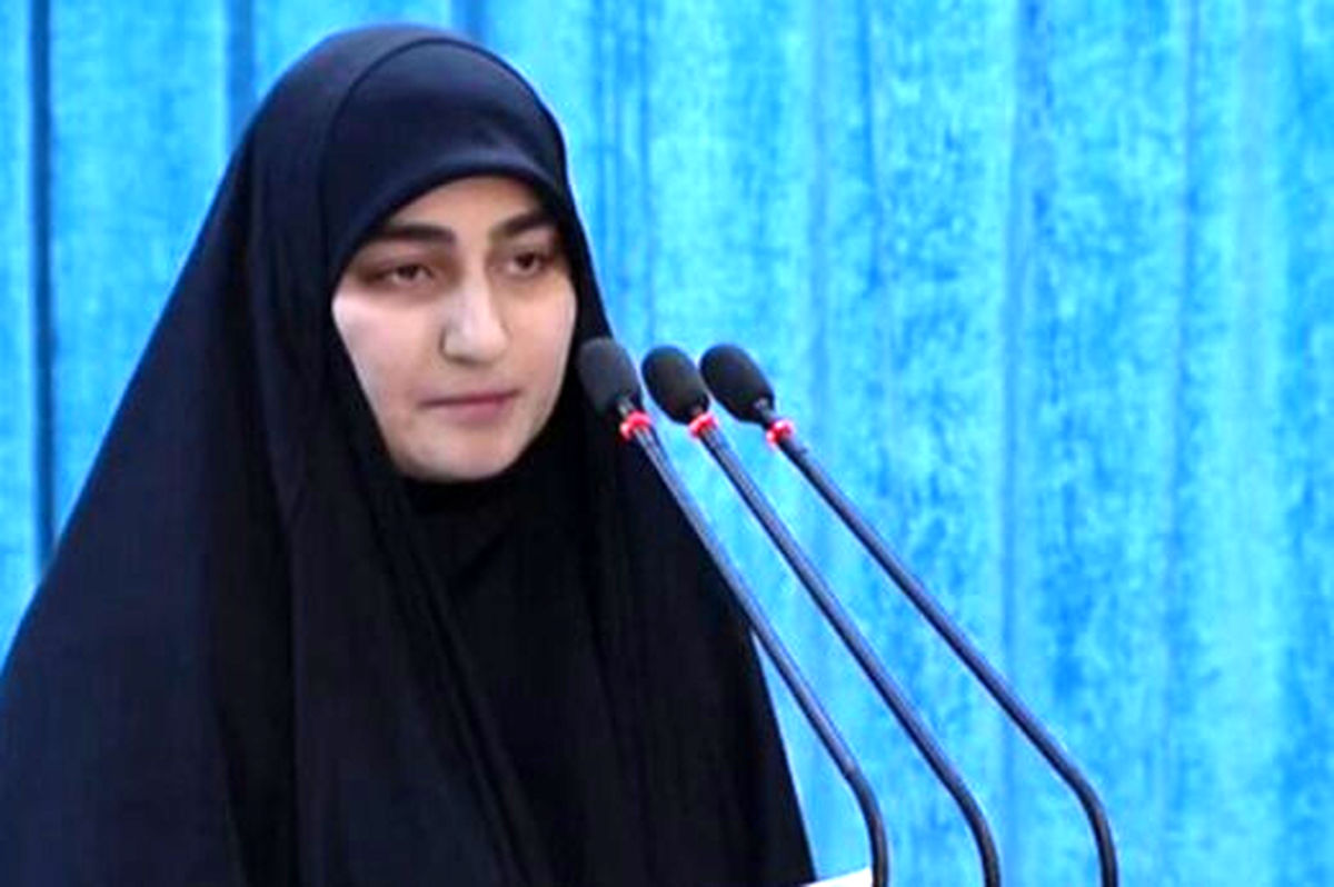 دلتنگی‌های دختر سردار سلیمانی، ۱۰۰ روز بعد از شهادت پدر