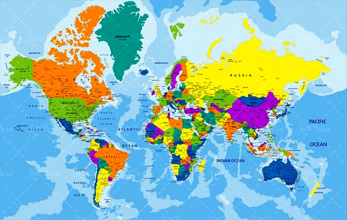 نقشه‌هایی که نگاهتان را به دنیا تغییر می‌دهند