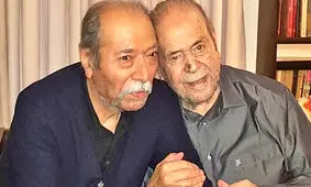 دل‌نوشته علی نصیریان برای محمدعلی کشاورز