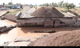از قطع راه ارتباطی ۲۵ روستا تا قطعی برق و تخریب نخلستان‌ها