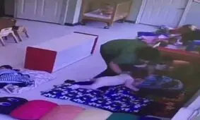 فیلم لورفته از کودک آزاری در مهدکودک!