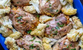 طرز تهیه ران مرغ پر شده از برنج