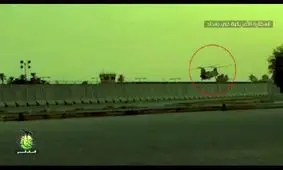 پرواز بالگردهای آمریکا بر فراز بغداد