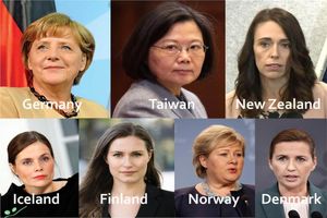 رهبری زنان؛ عنصر مشترک ۷ کشور موفق در مبازره با کرونا