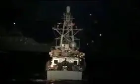پاسخ فارسی ناو آمریکایی به هشدار شبانه نیروی دریایی سپاه پاسداران