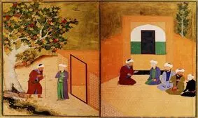 شعر سعدی بر مقبره بهاءالدین زکریا در پاکستان نقش بسته است
