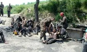 تصاویر حادثه انفجار در معدن زغال سنگ