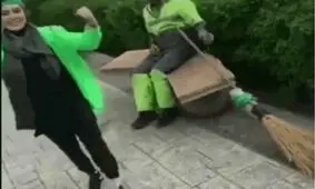 گفت‌وگو با رفتگر ماجرای سحر قریشی؛ فاصله اجتماعی را رعایت کردم