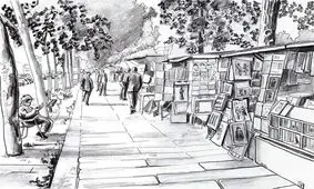 هوای پاریس متصل ابر و خفه است،‌ بسیار دلتنگ شده‌ام