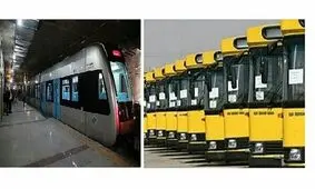 افزایش خطوط فعال اتوبوسرانی مشهد/ تمدید تعطیلی مترو تا عید فطر
