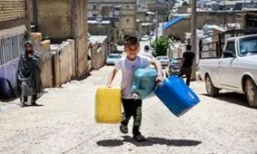 بی آبی در شهرک عدالت شهرستان جیرفت