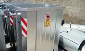 485 عدد سطل زباله مکانیزه در محلات سنندج نصب شد