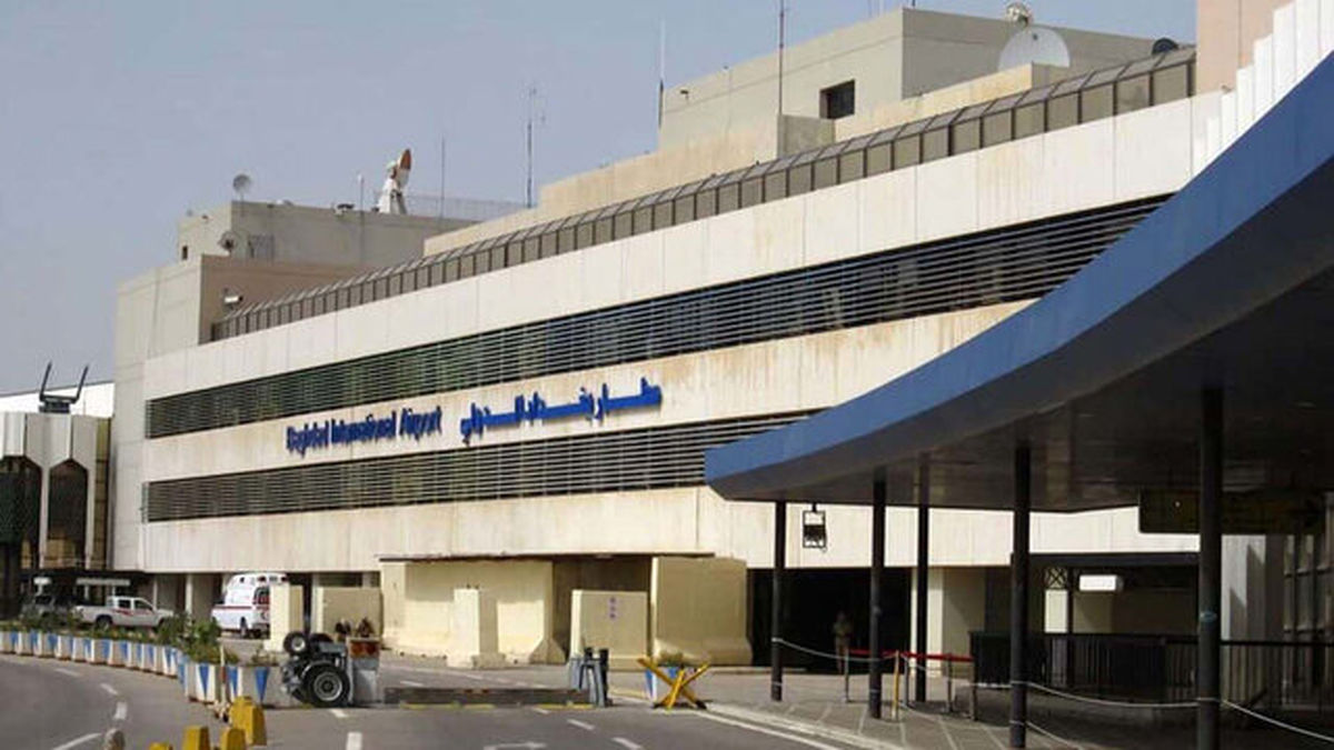 حملات موشکی به فرودگاه بغداد