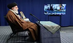 ارتباط تصویری هفت مجموعه تولیدی با رهبر انقلاب / مقام معظم رهبری: حقوق طبیعی نیروی کار باید رعایت بشود
